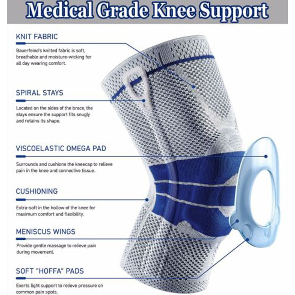 Knee Compression Sleeve for Joint Pain Relief